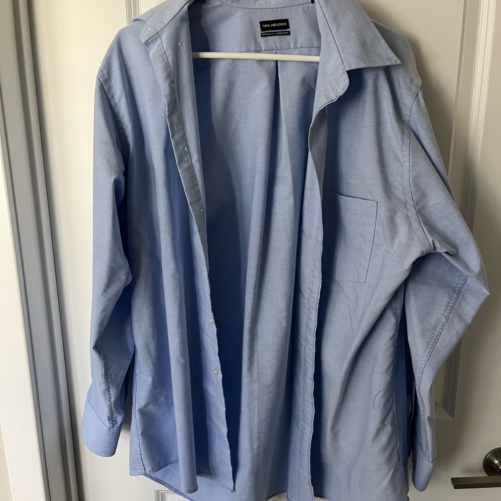 Light Blue Button-Up